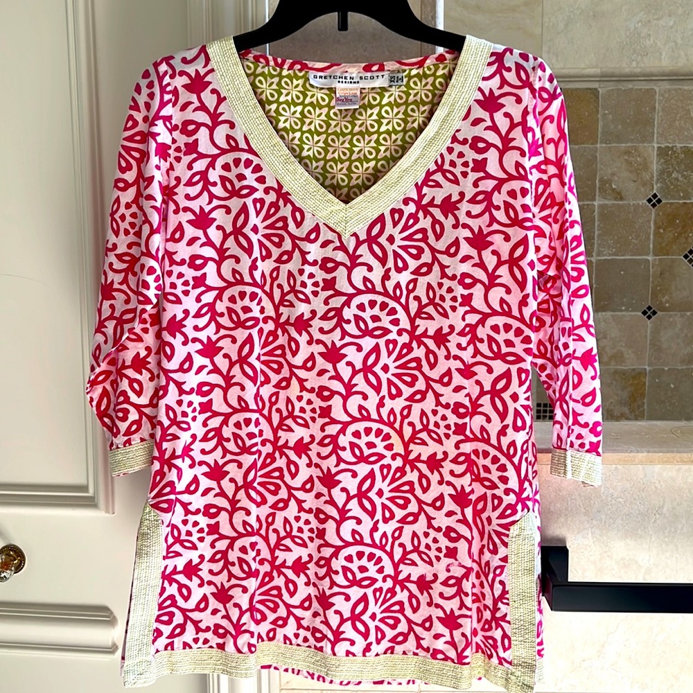 Gretchen Scott tunic top size XS